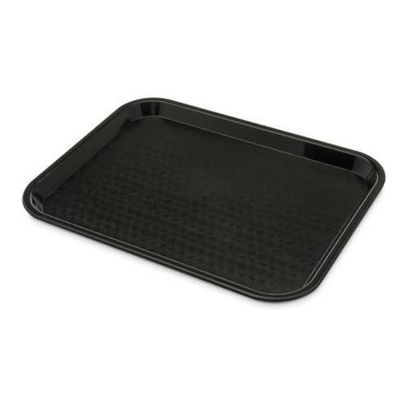 CARLISLE FOODSERVICE 14 in x 10 in Black Cafe Tray CT101403